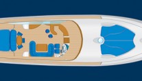 Motor yacht LULU -  Main deck Layout